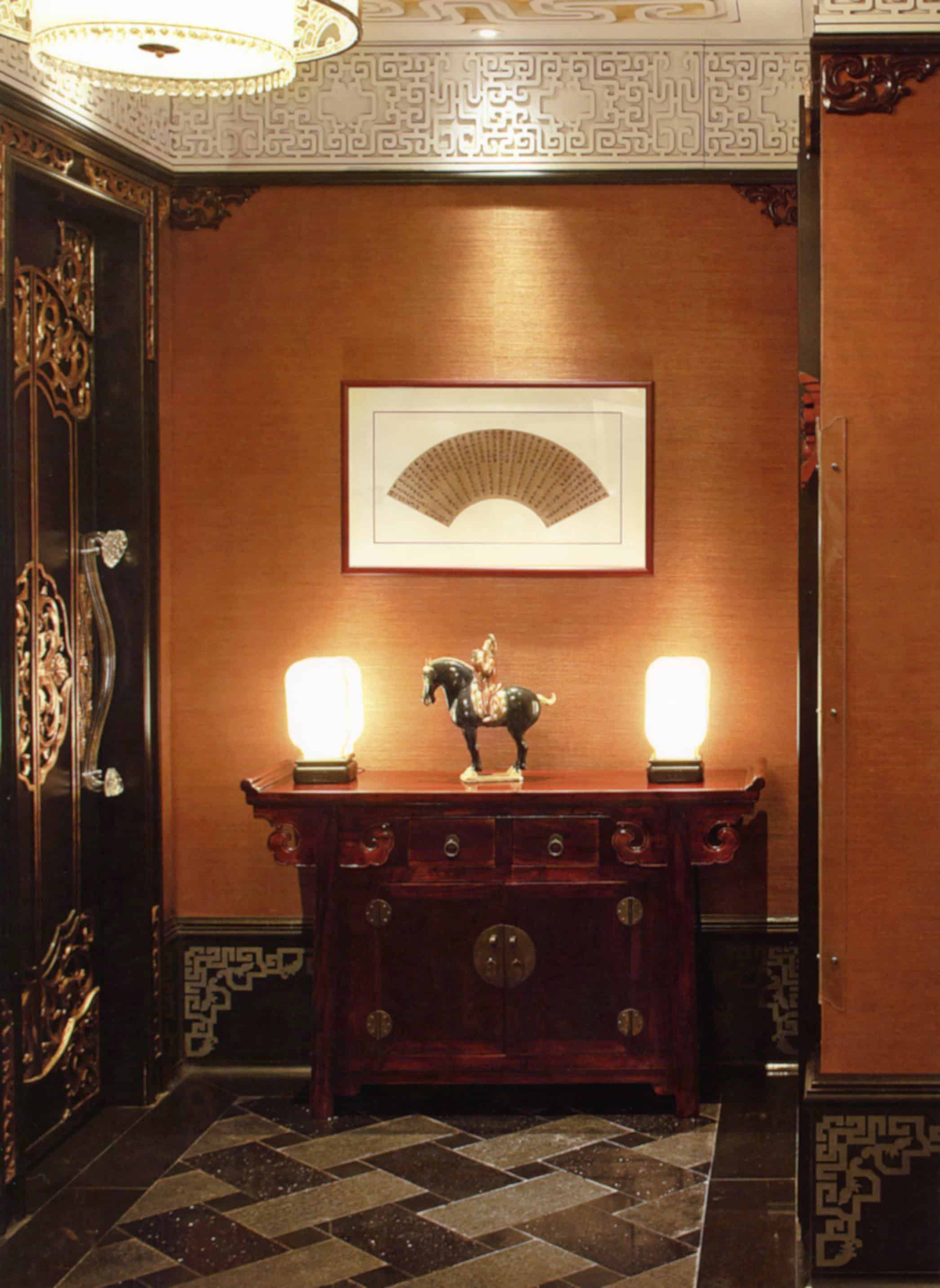 Chinese Art Deco Interior Design Style Living Room Solution by FORBELI